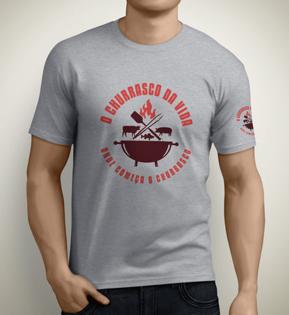 T-shirt Churrasco da Vida